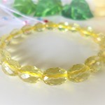 ☆素晴らしい輝き☆太陽のエネルギー☆バイタリティ☆宝石質ＡＡＡ☆レモンクォーツ☆　☆プレミアムカット☆　☆１０×７ｍｍ☆　☆１６ｃｍ☆