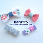 　赤ちゃんもOK♡KIDSヘアクリップセット