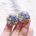 花たっぷり＊グレープ色○25mm