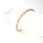 グレーオニキス macramé ブレスレット