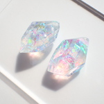 鉱石のピアスor イヤリング🌼 レジン