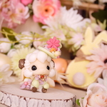 イースターヒツジのフィギュア♪