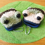 杉様専用🐸💕フカフカ仲良しケロケロ🐸🐸