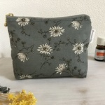 マーガレットのアロマポーチ　【切り替えナシ】-FLOWERシリーズ-《Dracaena Spp.（ドラセナ エスピーピー）  produce by プリザ工房*Merrymei*》
