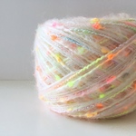 引き揃え糸【50g】90.わたあめモヘア