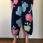 浴衣リメイクもんぺ
