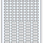 ①さんすうセットお名前シールシリーズ【合計150面】　