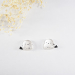 きらきらシマエナガのピアス/イヤリング