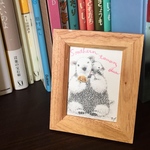 ミナミコアリクイとはちみつデニッシュ＊ミニ原画（長方形）