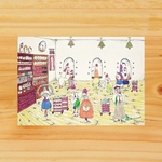 【2枚入】salon de  poulet ニワトリの美容室