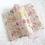 ≪再販≫トースト柄のブックカバー(ハヤカワsize)キナリ