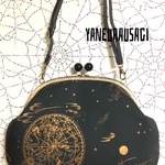 斜めがけがま口バッグ（S）星座