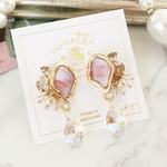  pink shell &Swarovski