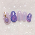 ネイルチップ♡宇宙ネイル