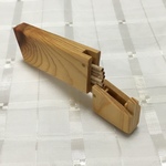 携帯爪楊枝ケース㉘（ヒノキ）