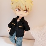 オビツ11用　ブラックシャツset
