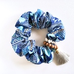 Aloha❤︎girl  tropical blue jungle ハワイアンシュシュ