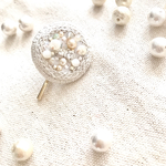 【ビーズ刺繍】パールパール ポニーフック