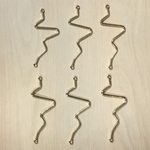 GOLD DESIGN WAVE CONNECTOR PARTS