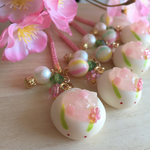 うさぎの桜盛り♡ストラップ