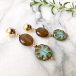 the three ピアス・イヤリング