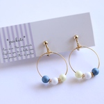 【再販】パールシックなまんまるイヤリング/ピアス