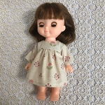 ソランちゃん 生成りヨークワンピース レミンちゃん  メルちゃん