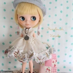 ＊レースがキュートなワンピース＊トータルコーディネート８点セット＊ blythe outfit＊ブライス ＊