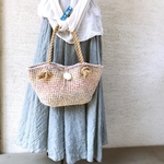 ★ m様専用 ★シンプルカラフルかごバッグ