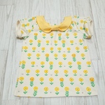 子供服 110  リボン襟カットソー