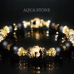 ブラックオニキス / ドラゴンボールブレスレット