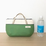  バッグイン保冷バッグ(深型)帆布Green