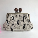 ＊親子がま口財布＊ ペンギン