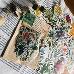 ボタニカルフラワー🌼フレークシール💐
