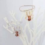 【再販】バイオリンと音符のブローチ