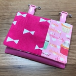 ♡クリップ付き♡移動ポケット♡ピンクリボンとカップケーキ✖️ピンク♡