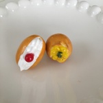 パンのピアス♡