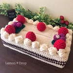 ♡再販4♡ティッシュボックスカバー🍓生クリームケーキ