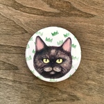 サビネコの缶バッジ