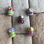  ありがとう平成セール！ガラスのマトリョーシカビーズセット K