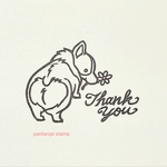 コーギー 『Thank You』 スタンプ