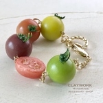Tomato bag charm  