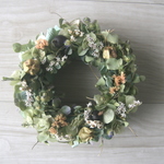 naturalwreath　dryflower -berry lime-