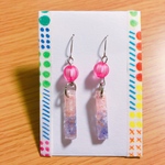 揺れる風鈴ピアス