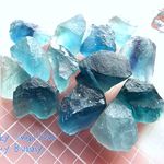 ⚒️ 現品販売 素材向け♪ ブルーフローライト ＆ ブルーグリーンフローライト 原石 No.3053