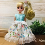 13【送料無料】リカちゃんワンピース☆ハンドメイド 