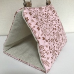 手作りバードテント ピンク 