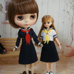 22cmドール用セーラー服