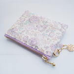 LIBERTY　Felicite　フェリシテ　J18A　ラベンダー系◆　ビニコのクリアminiポーチ　★パスケース、コイン、キーケースに♪　