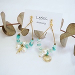 《leeks》○マーメイドバブルピアス、イヤリング○